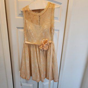 Junior Lace Prom Dress